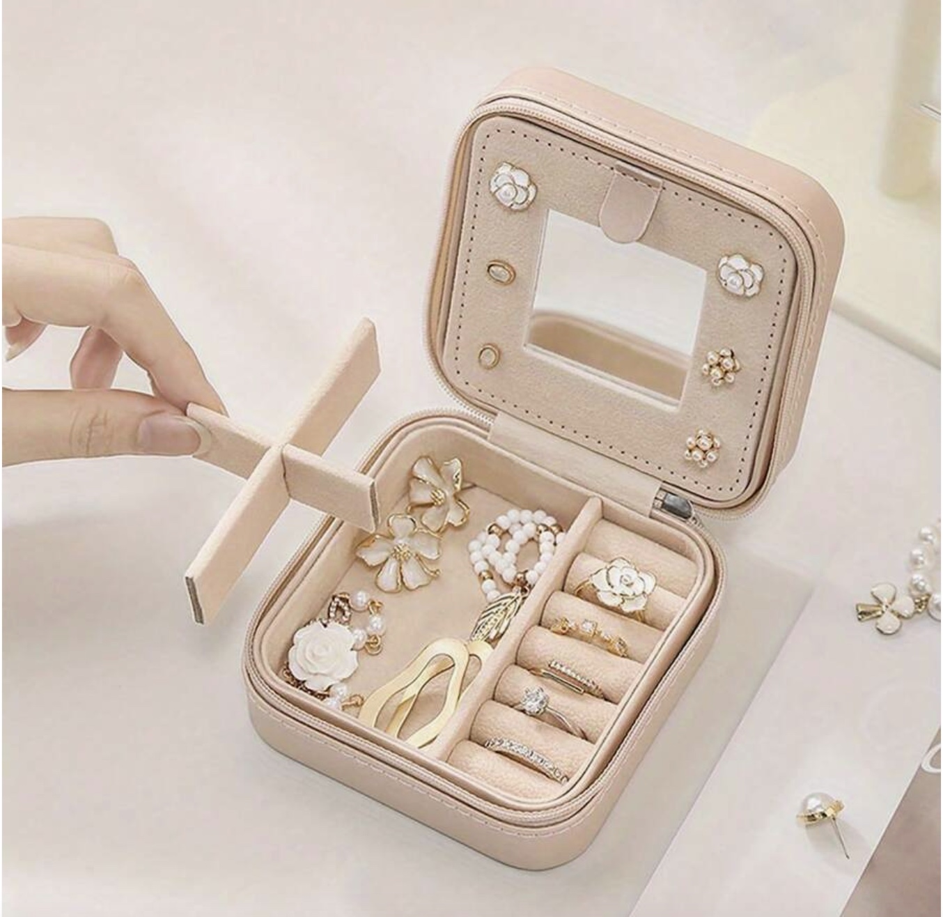 Travel Jewelry Storage Box